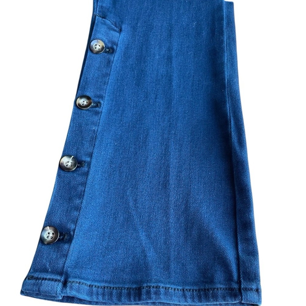 Anthropologie Jeans 23 Tall Pilcro Bootcut Mid-Rise Split-Button NEW - Picture 8 of 11
